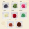 needle felting colombia lanas