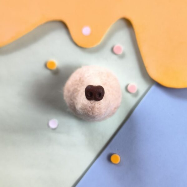nariz para needle felting