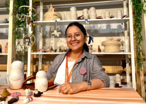 Laura Muñoz Lanaureka fieltro agujado colombia